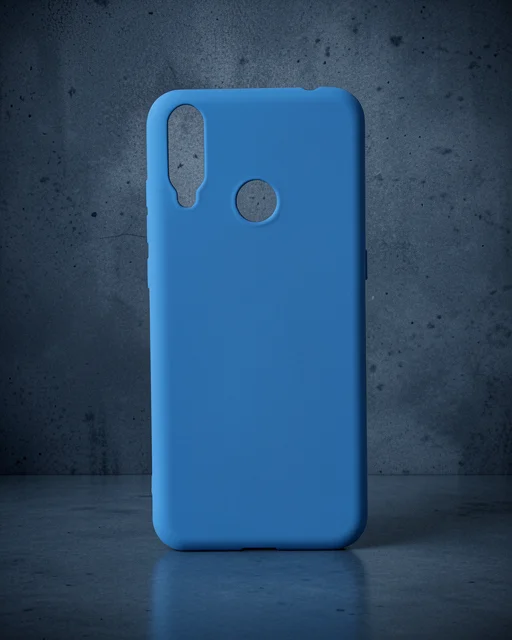 General Mobile Gm 10 Kılıf Nano İçi Kadife Silikon - Mavi