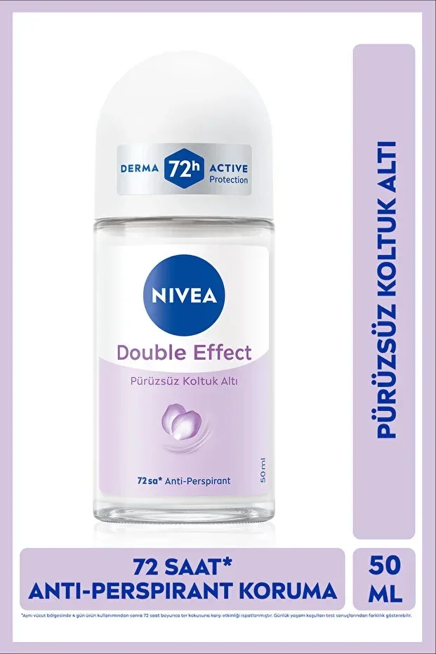 Kadın Roll-On Deodorant Ferah Koruma 50ml - Double Effect