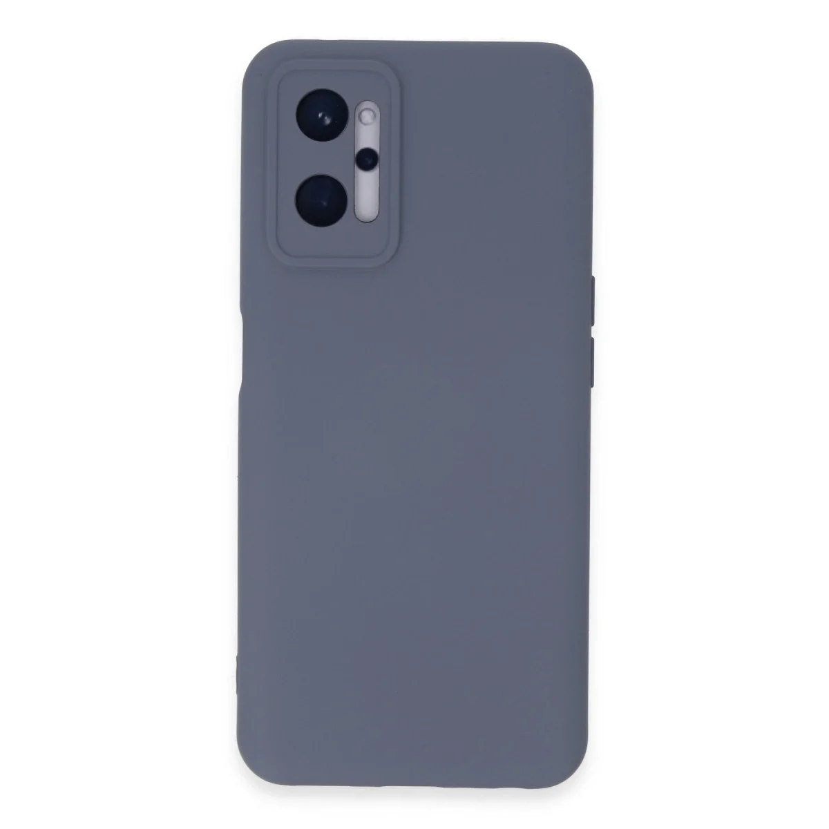 Realme 9i 4g Kılıf Nano İçi Kadife Silikon - Gri