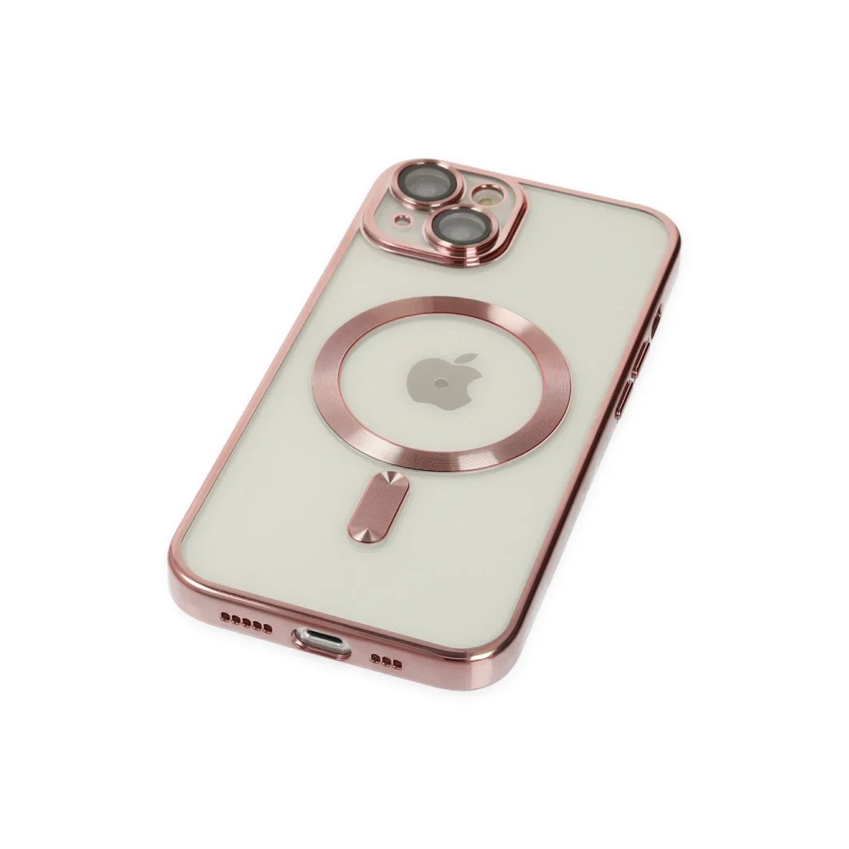 Apple iPhone 14 Plus Kılıf Kross Magneticsafe Kapak - Rose görsel 5