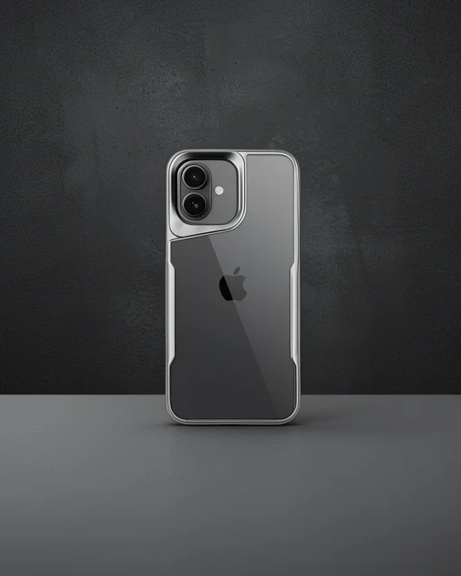 Apple İphone 16 Plus Kılıf Boyi Silikon Kapak - Titan Gri
