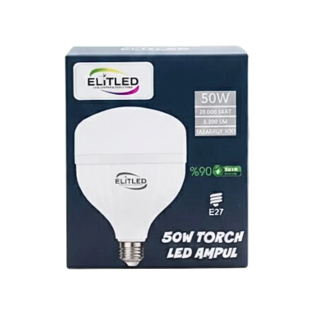 50 W LED El Feneri Ampulü görsel 2