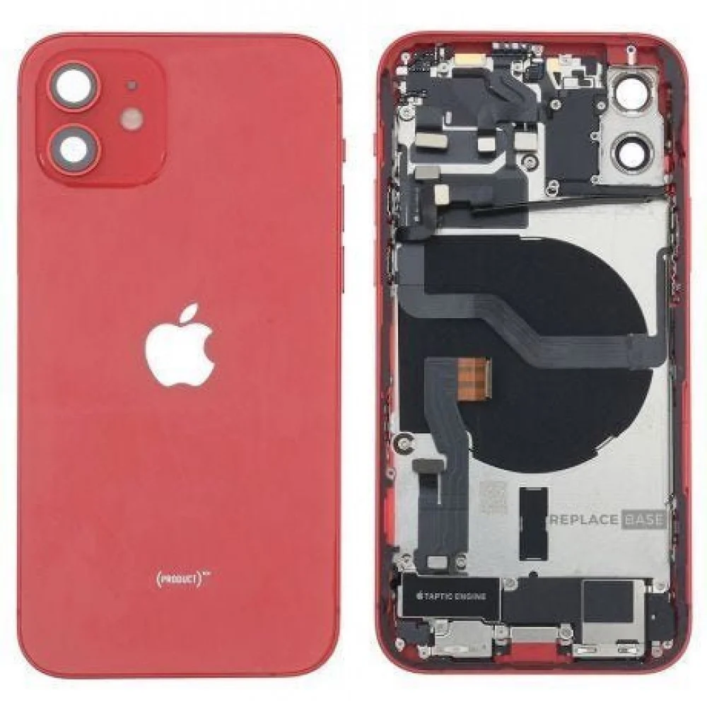 iPhone 12 FULL Dolu Kasa (Kırmızı) görsel 3
