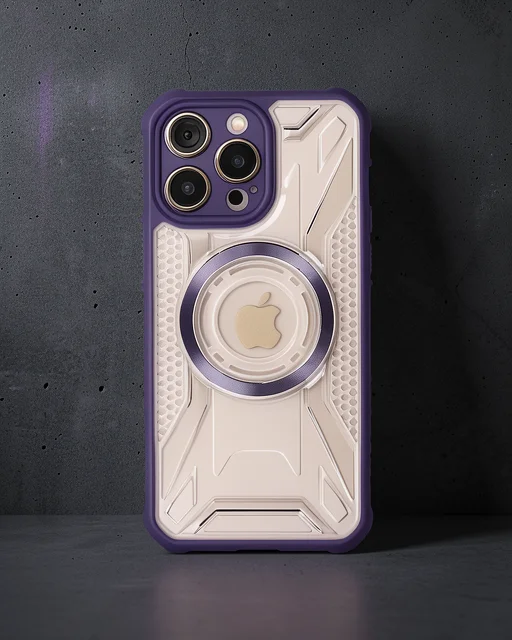 Apple İphone 13 Pro Kılıf Prag Magneticsafe Kapak - Derin Mor