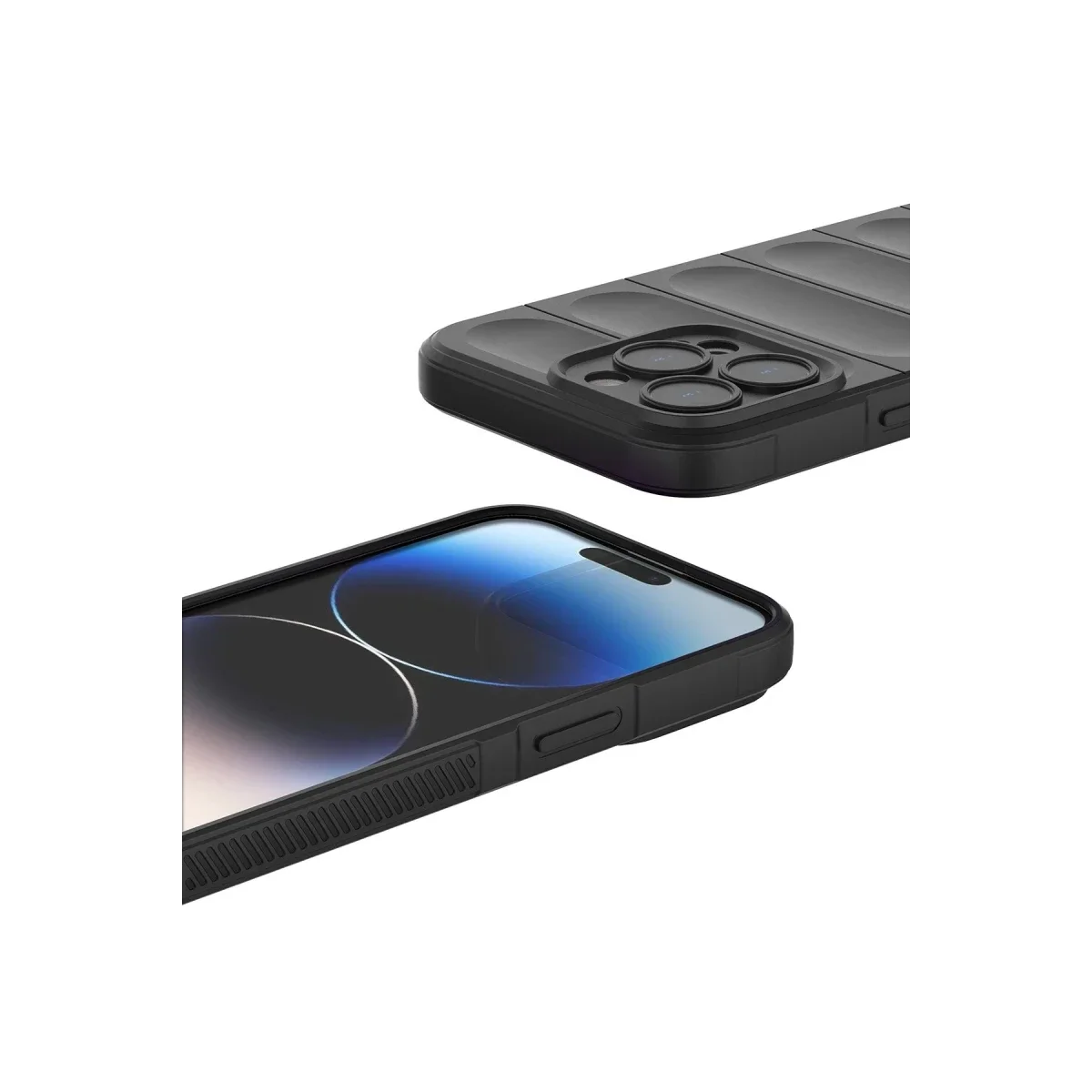 Realme 9i 4G Kılıf Optimum Silikon - Mor görsel 6