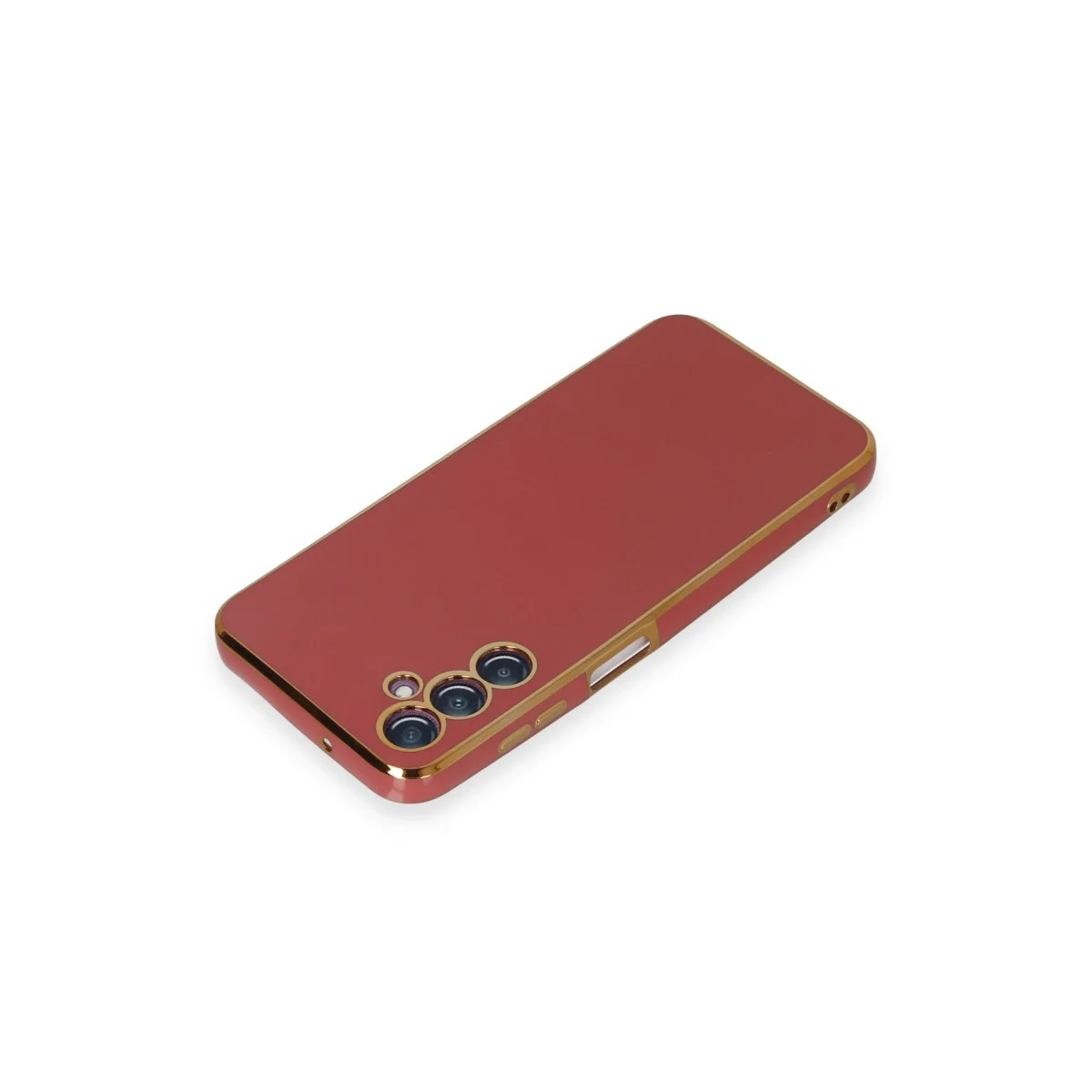 Samsung Galaxy M14 5g Kılıf Volet Silikon - Kırmızı görsel 3