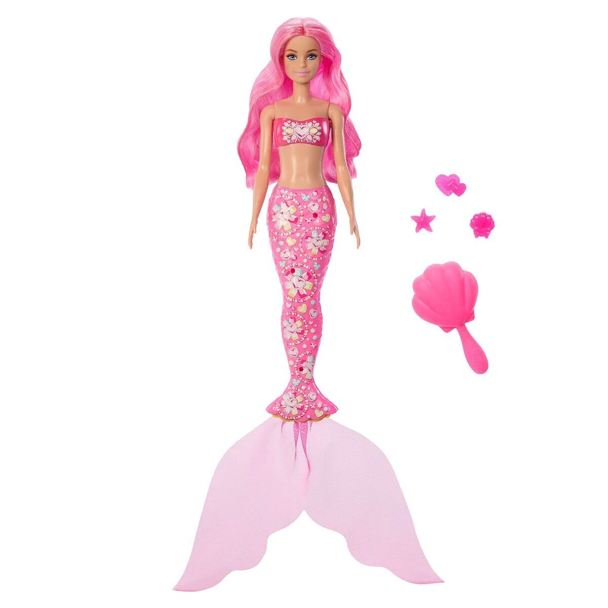 JMW61 Barbie Color Reveal - Barbie Deniz Kızı Bebekler görsel 3