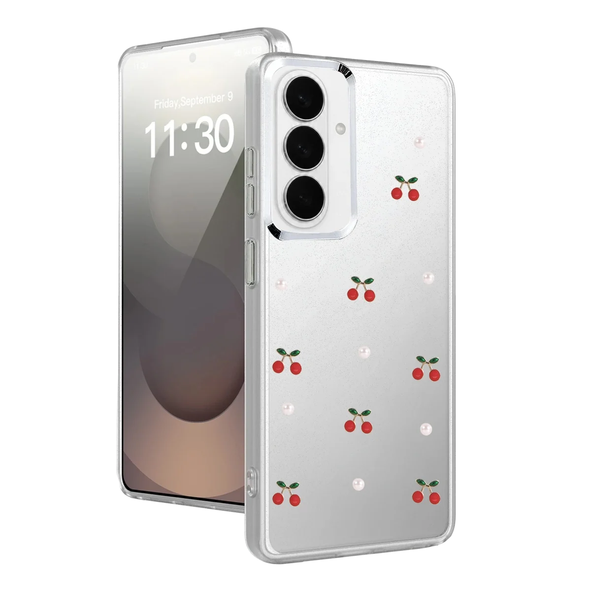 Samsung Galaxy S26 Plus Fiyonk Desenli Kapak - Desen 9