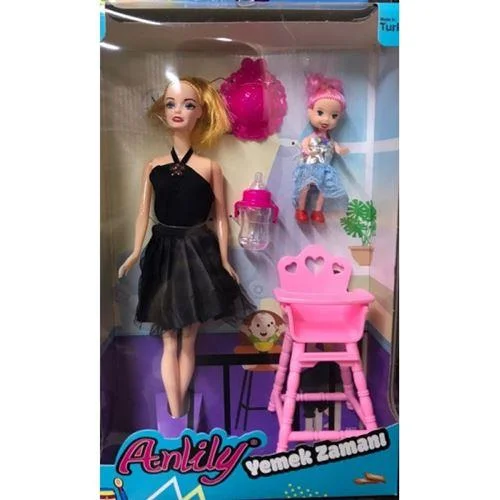 Anlily Bebek Manken Bebek Yemek Zamanı