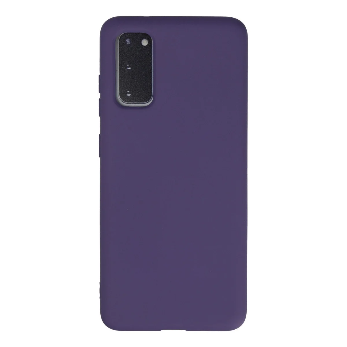 Samsung Galaxy S20 Kılıf Nano İçi Kadife Silikon - Mor