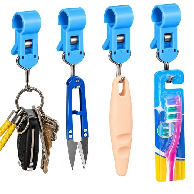 SN-38119 Yuvarlak Kelepçe Askı 80x12x18mm 4’lü Paket görsel 3