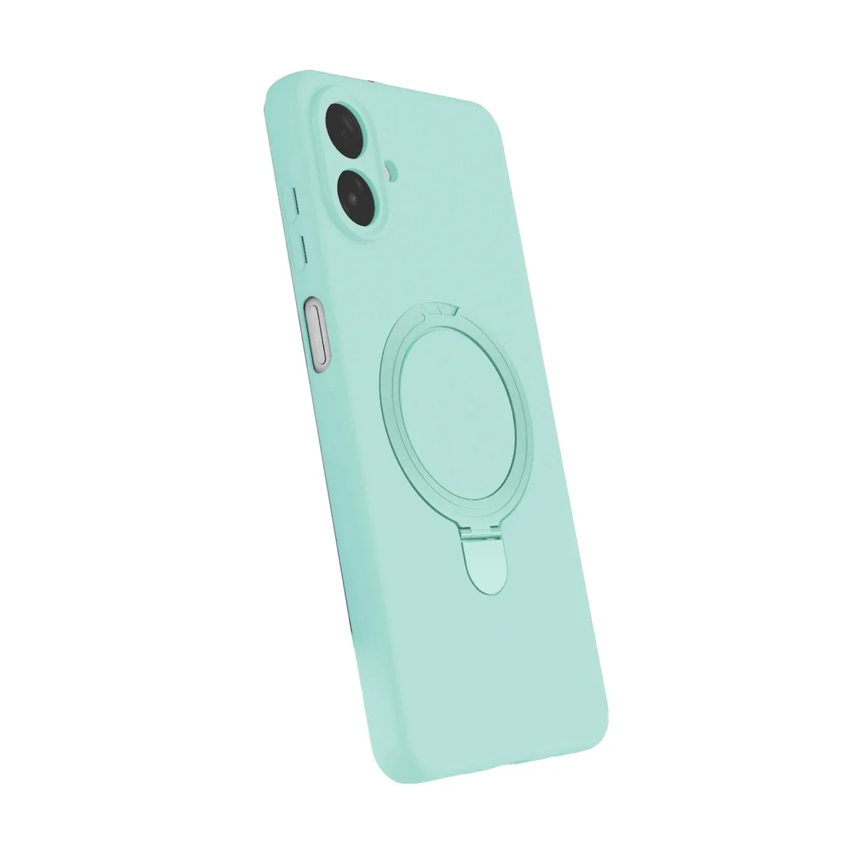 Samsung Galaxy A07 4G Regal Magsafe Standlı Kapak - Su Yeşili görsel 2