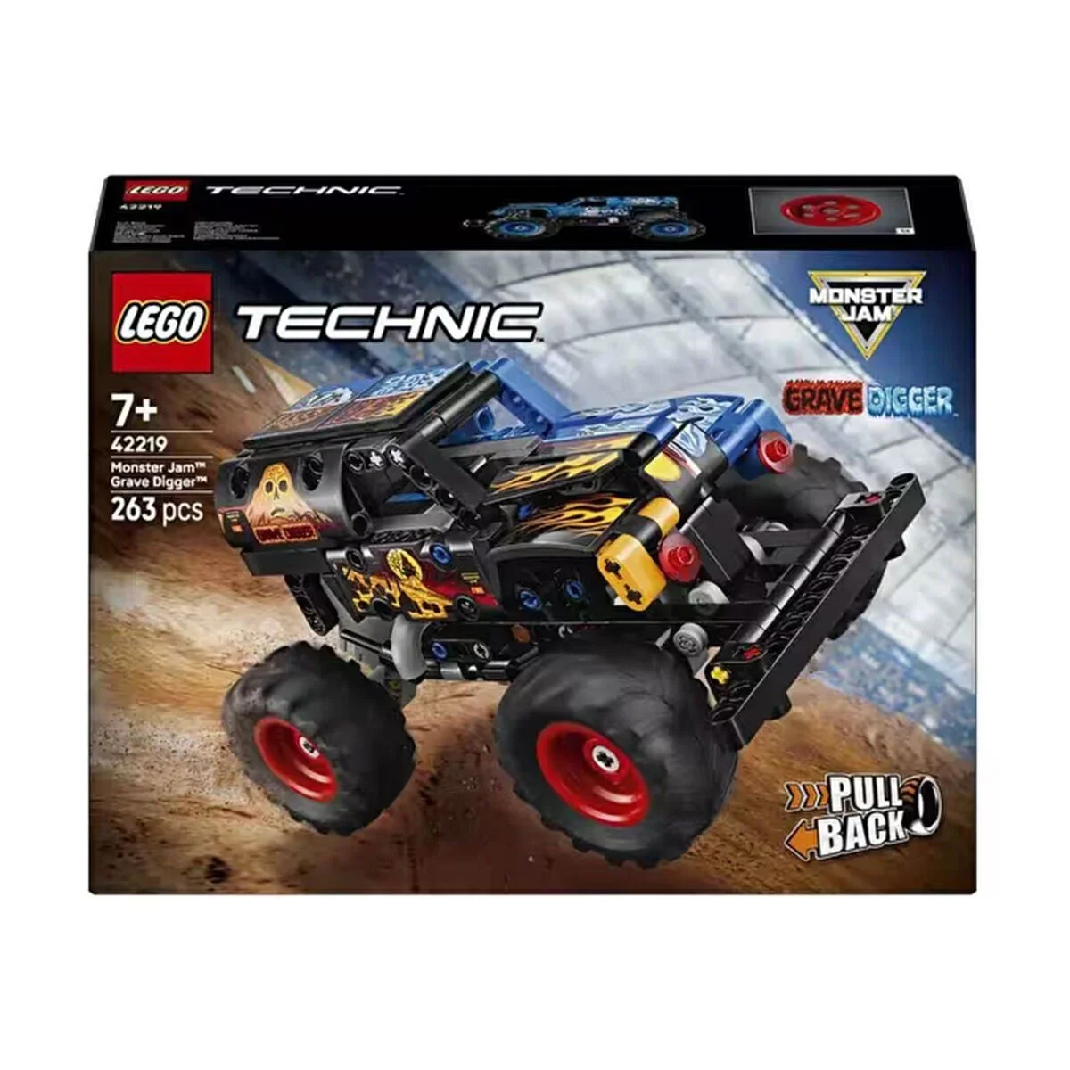 42219 Lego Technic Monster Jam Grave Digger 263 parça +7 yaş görsel 5