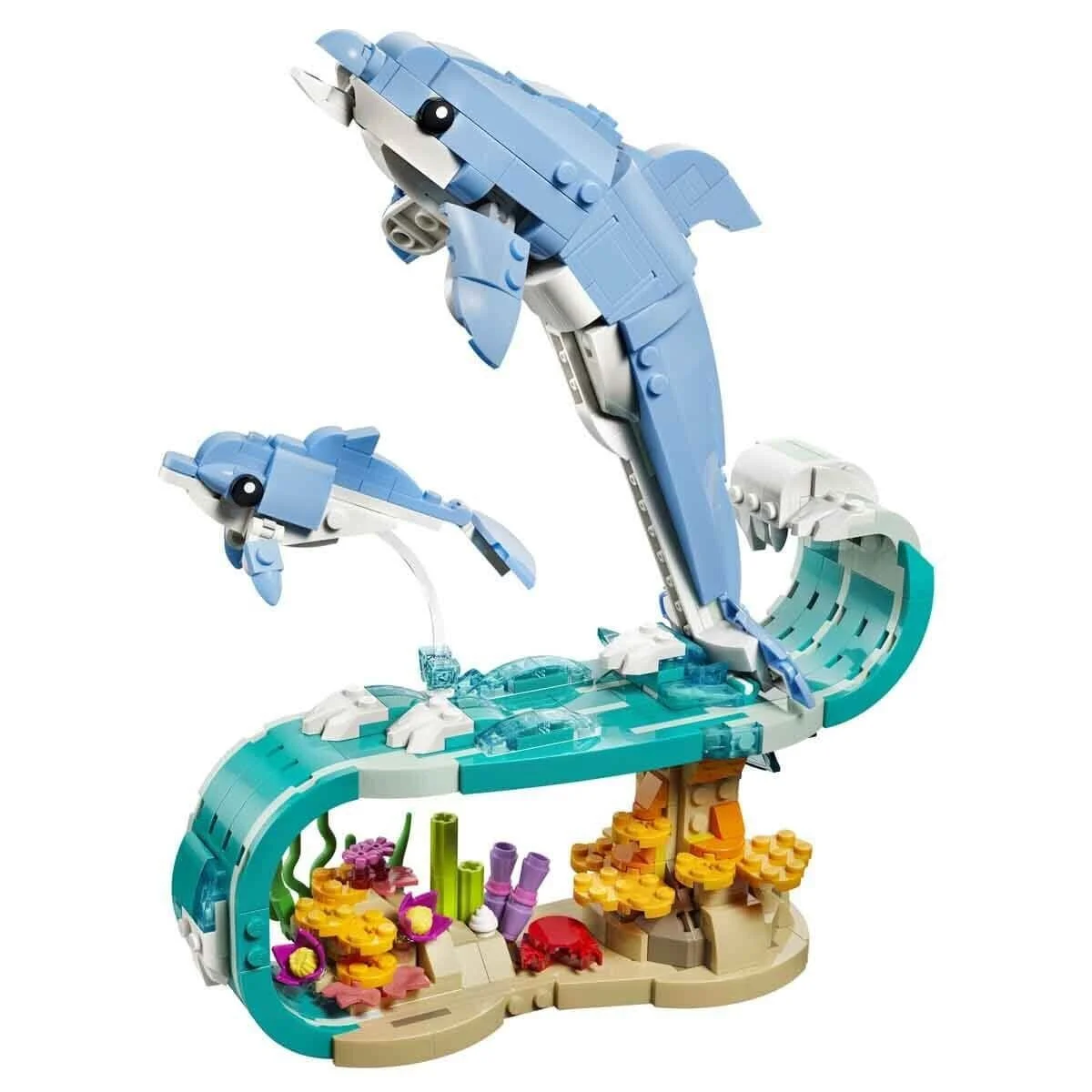 31385 Lego Creator 3in1 Deniz Hayvanları: Güzel Yunuslar 542 parça +9 yaş görsel 3