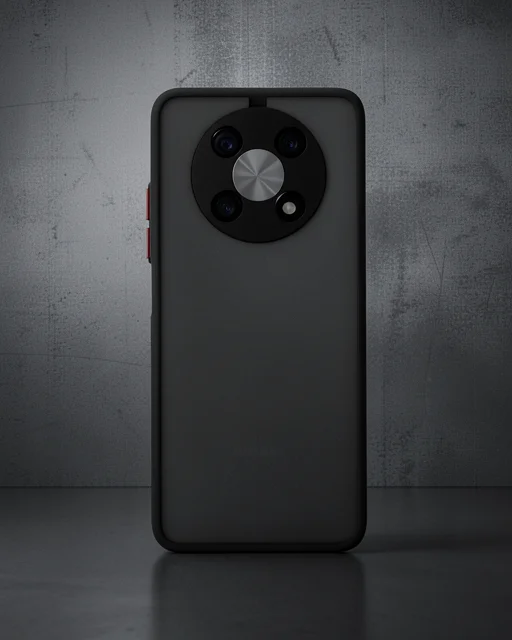 Huawei Nova Y90 Kılıf Montreal Silikon Kapak - Siyah