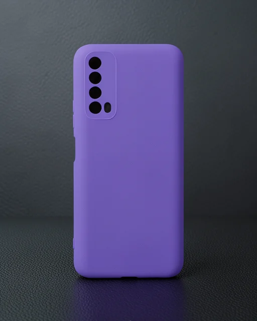 Huawei P Smart 2021 Kılıf Nano İçi Kadife Silikon - Mor