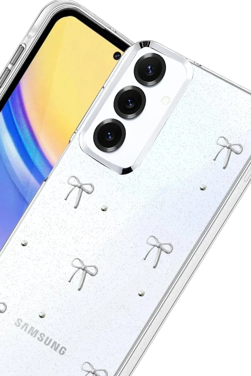 Samsung Galaxy A24 4G Fiyonk Desenli Kapak - Desen 5 görsel 3
