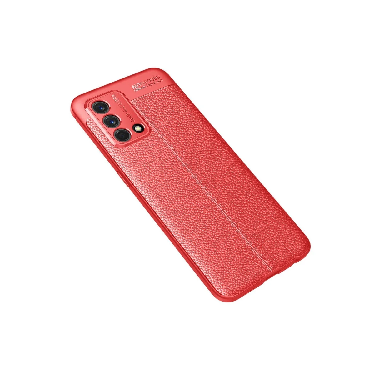 Oppo A74 4g Kılıf Auto Focus Kapak - Kırmızı görsel 2