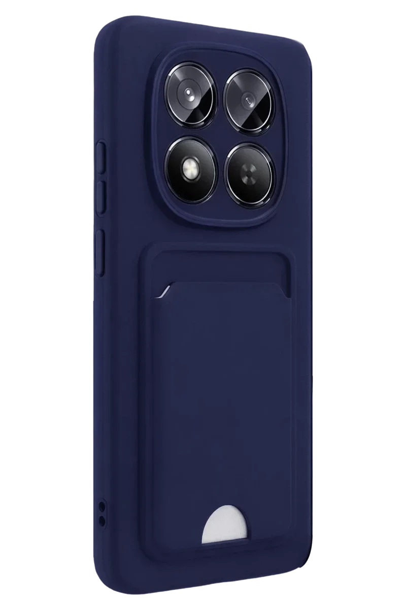 Xiao Red Note 15 4G Kelvin Kartvizitli Silikon - Lacivert görsel 3