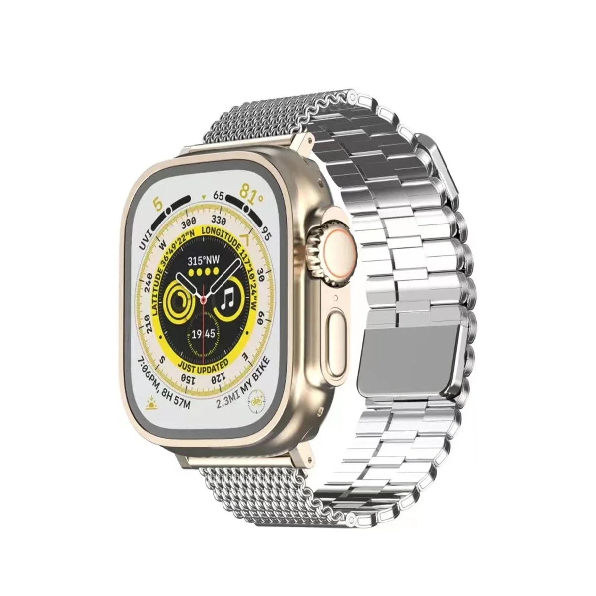 Apple Watch 38mm Ascend Metal Kordon - Gümüş görsel 3