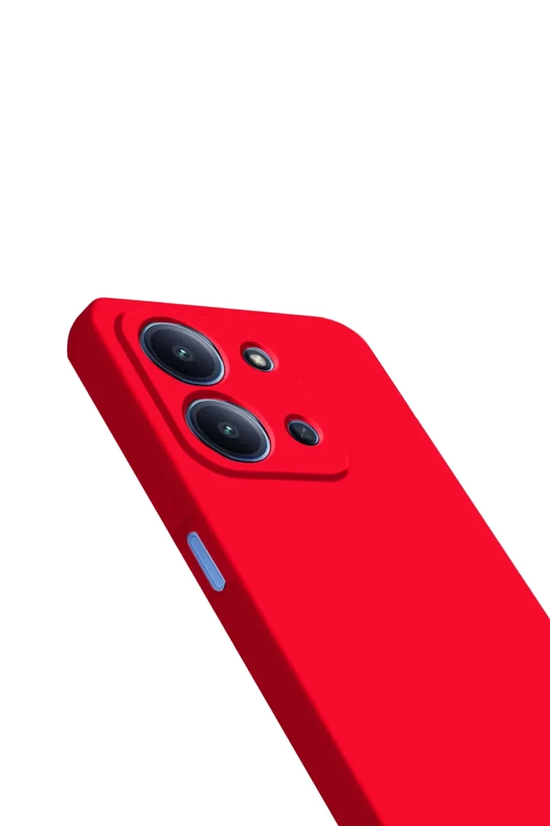 Xiao Red 15C 4G Nano içi Kadife Silikon - Kırmızı görsel 2