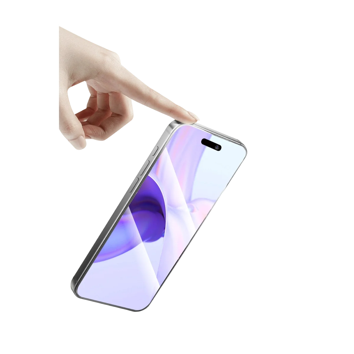 Apple İphone 17 Bilvis 3d Cam Ekran Koruyucu - Siyah görsel 4