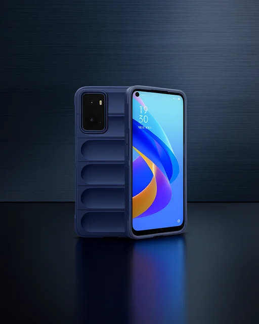 Realme 9i 4g Kılıf Optimum Silikon - Lacivert