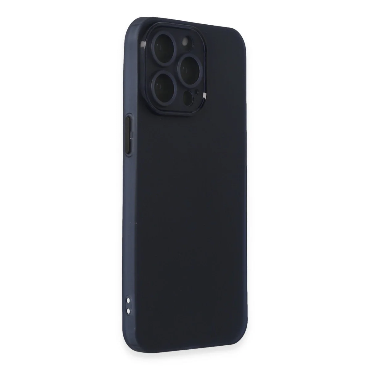 Apple İphone 15 Pro Max Kılıf Puma Silikon - Lacivert görsel 2