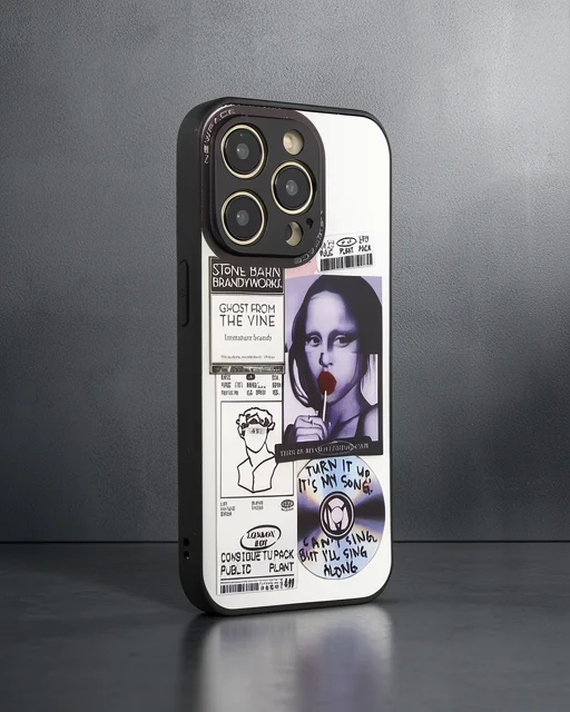 Apple İphone 14 Pro Kılıf Mirror Desenli Kapak - Mirror - 2