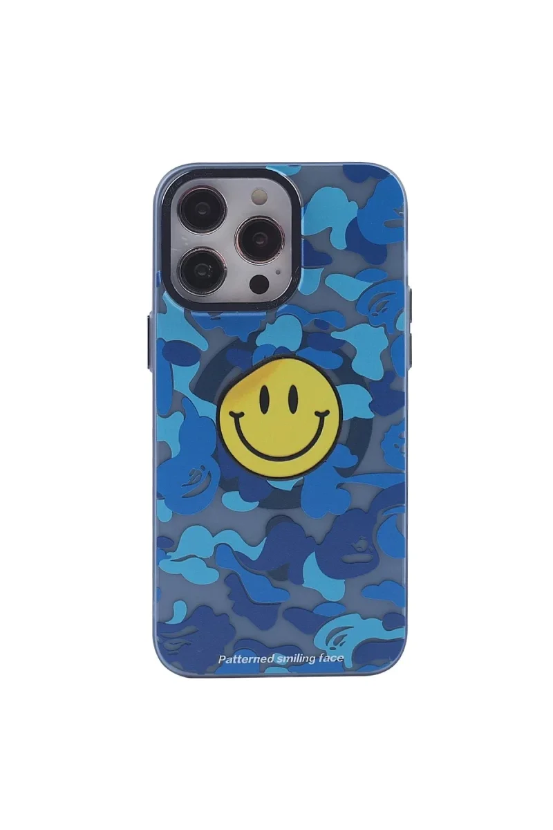 Apple iPhone 14 Pro Kılıf Apollo Magneticsafe Desenli Kapak - Apollo Mavi - 1 görsel 3