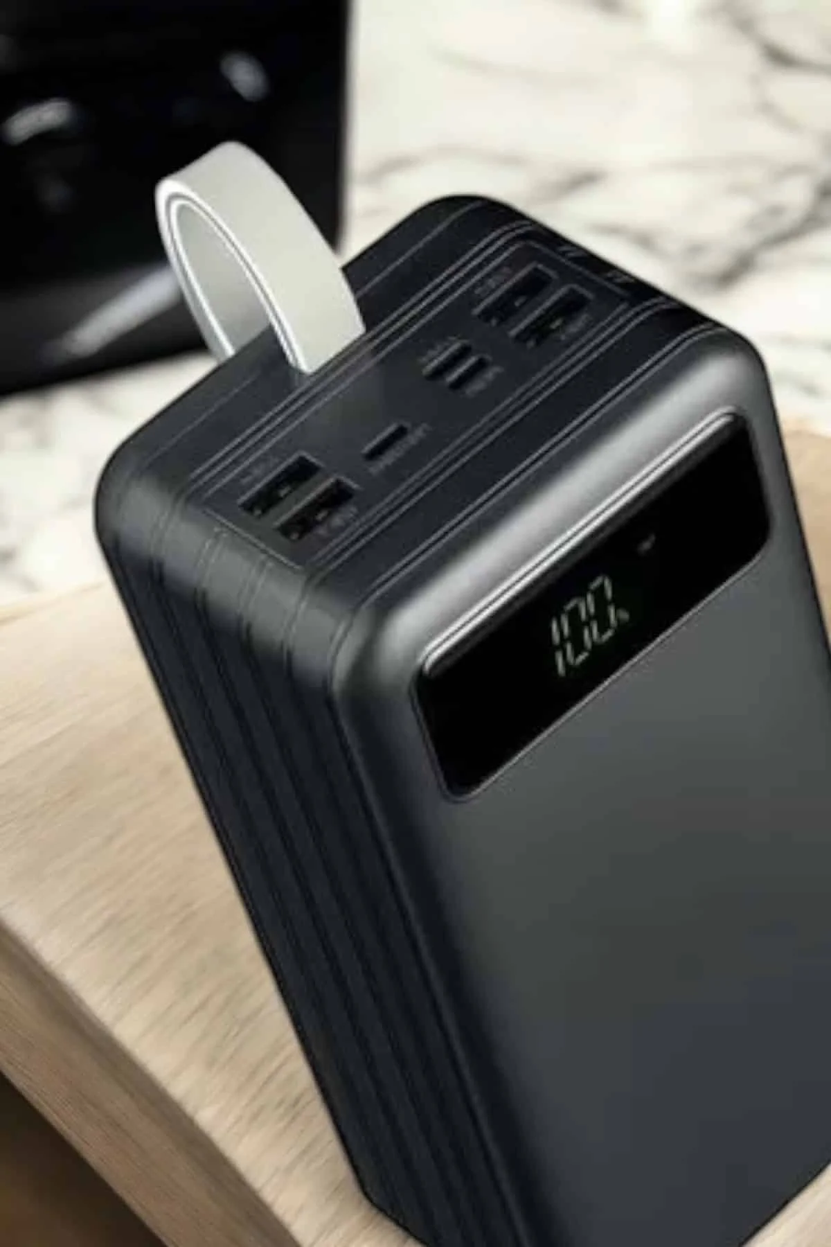 Powerbank 60.000 MAH 4 Portlu Uzun Şarj Süreli Dijital Göstergeli görsel 5