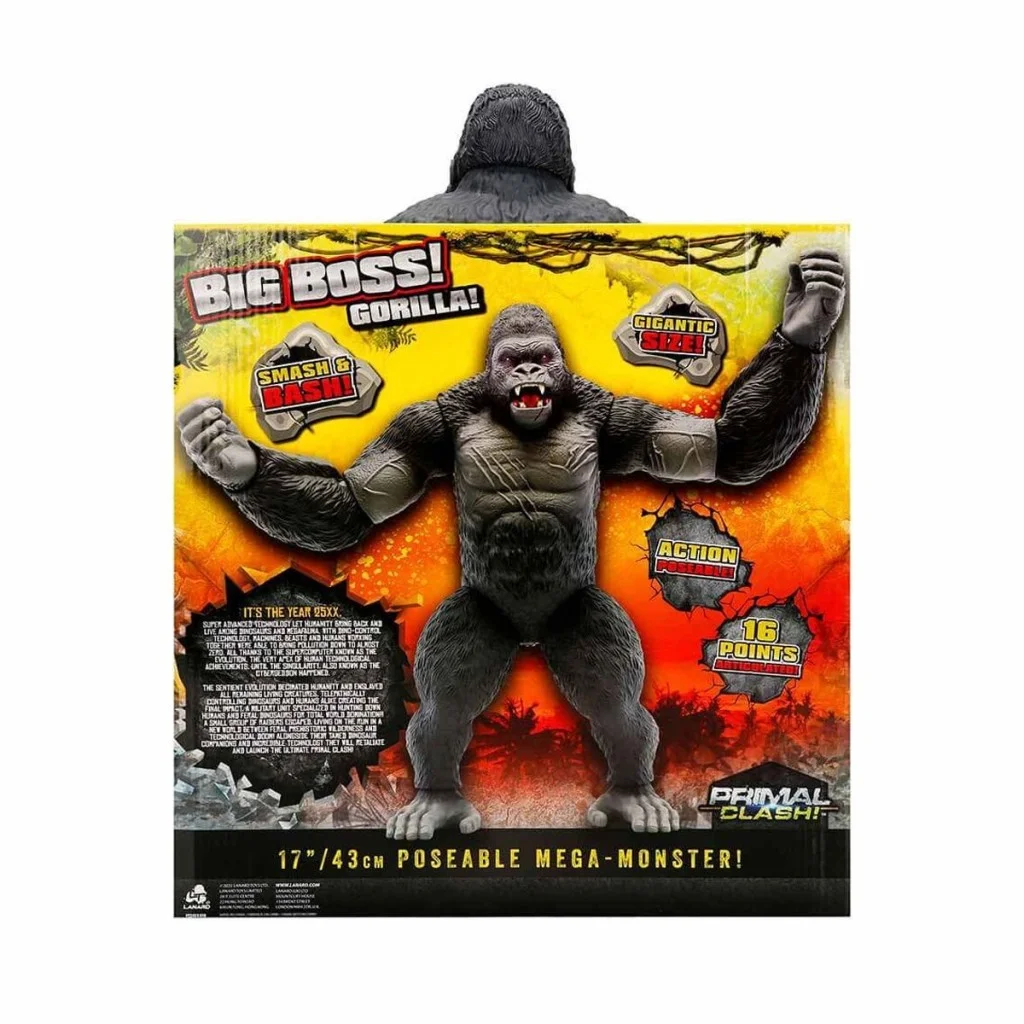 1037113 Primal Clash Büyük Patron Goril 42 cm - görsel 2
