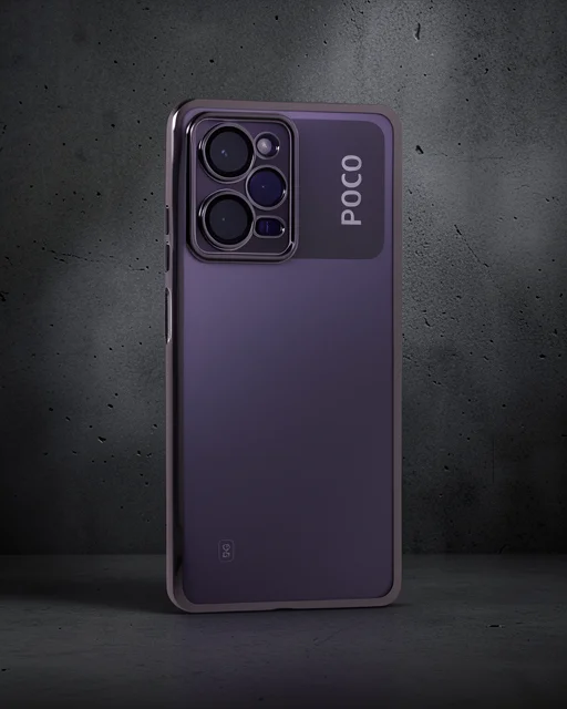 Xiaomi Poco X5 Pro 5g Kılıf Razer Lensli Silikon - Mor
