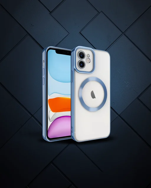 Apple İphone 11 Kılıf Kross Magneticsafe Kapak - Sierra Blue