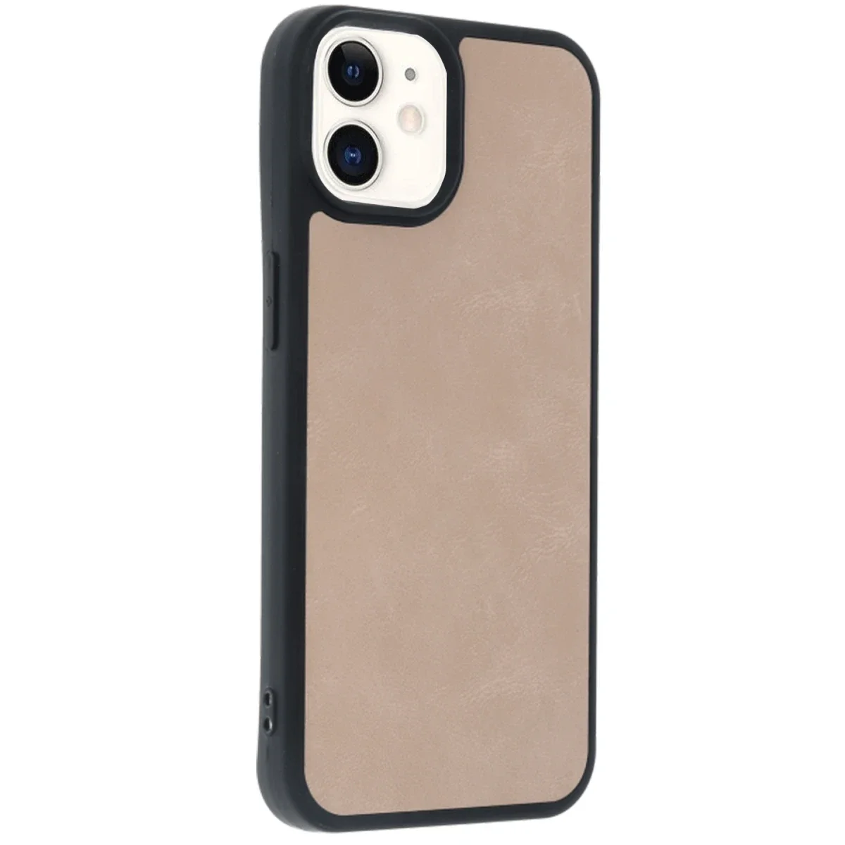 Apple iPhone 11 Kılıf Aras Deri Kapak - Pudra görsel 2