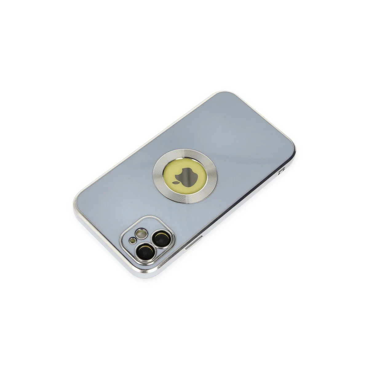 Apple İphone 12 Kılıf Store Silikon - Sierra Blue görsel 4
