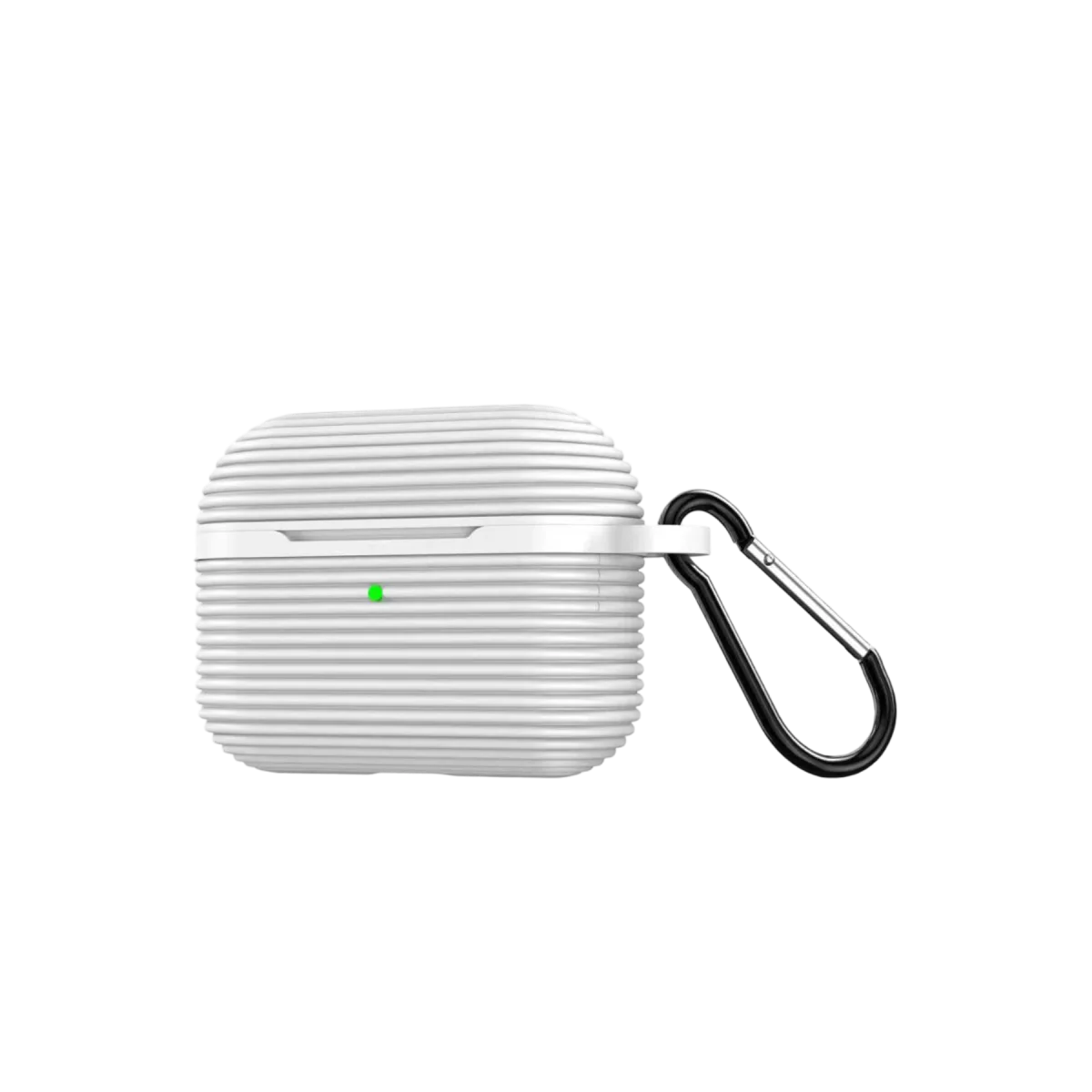 Apple Airpods 4 (4.nesil)/Airpods 5 (5.Nesil) Raven Silikon Kılıf - Beyaz
