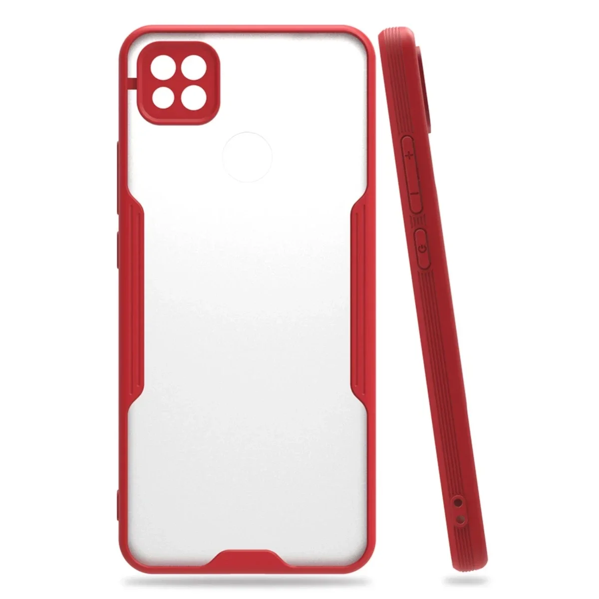 Xiao Red 9C Kılıf Platin Silikon - Kırmızı görsel 2