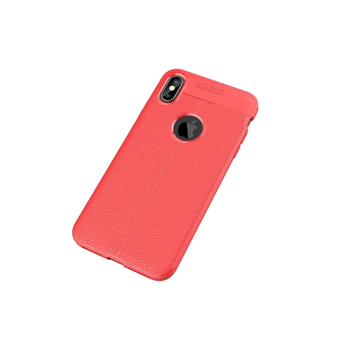 Apple iPhone XS Max Kılıf Auto Focus Kapak - Kırmızı görsel 2