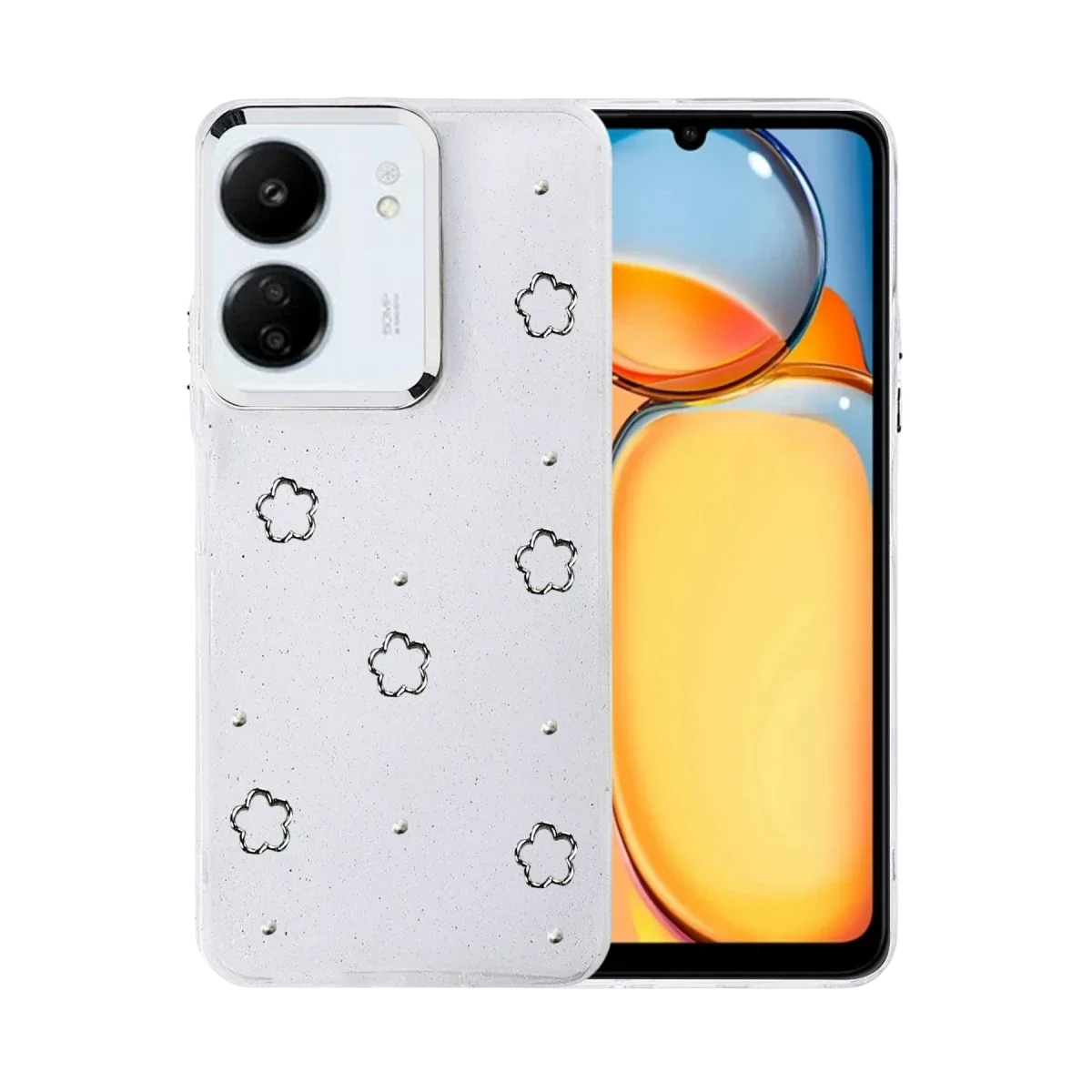 Xiaomi Redmi 13C Fiyonk Desenli Kapak - Desen 2