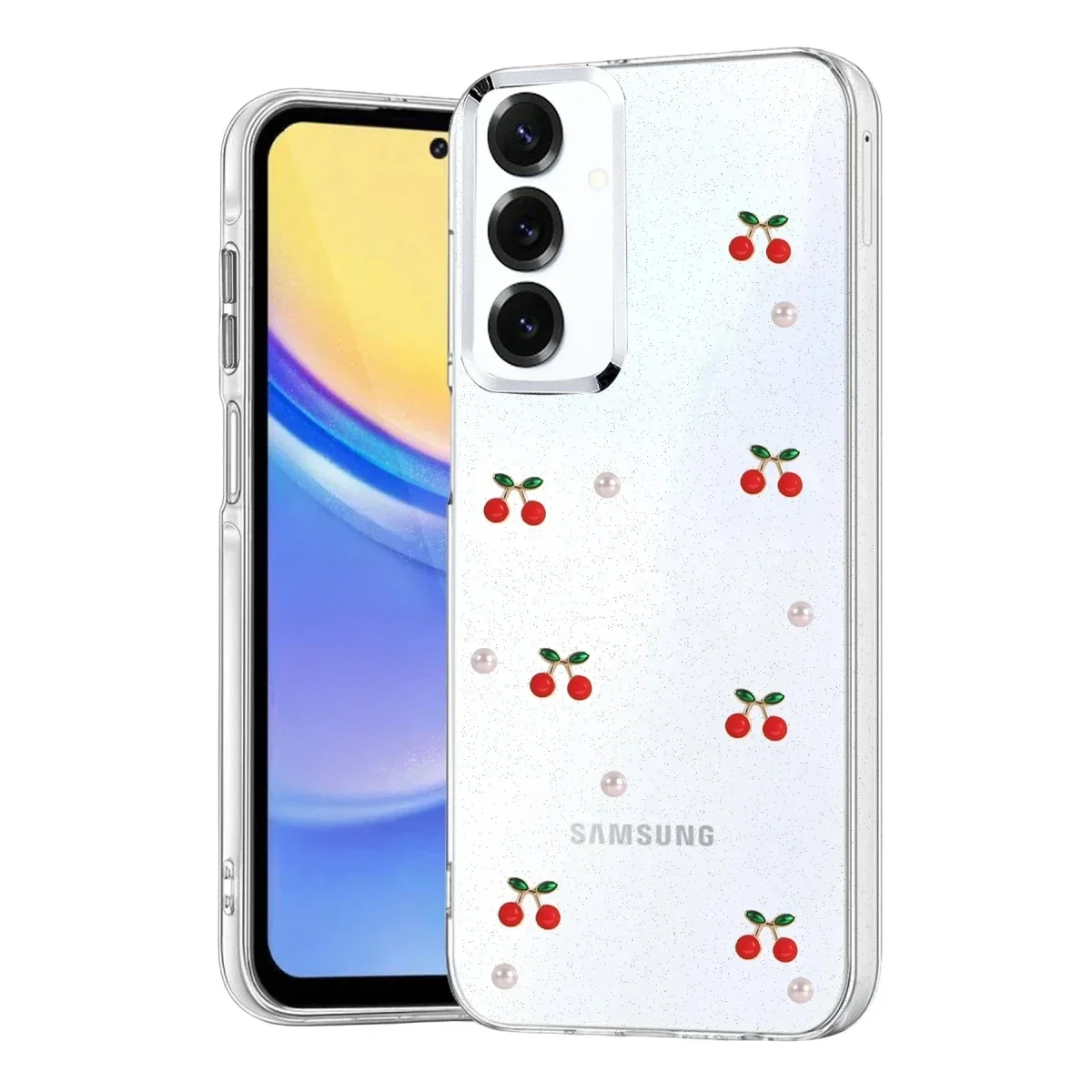 Samsung Galaxy A57 5G Fiyonk Desenli Kapak - Desen 9