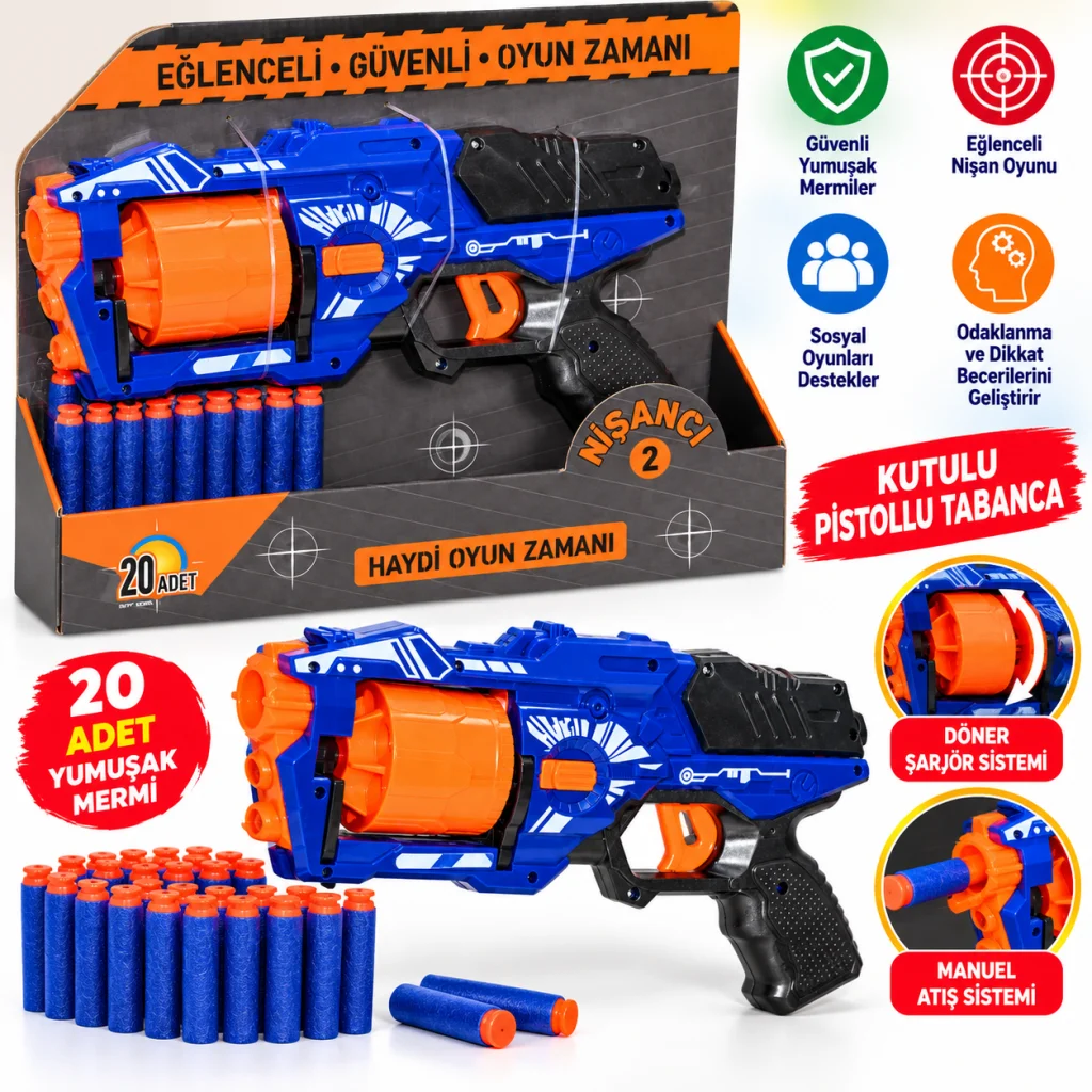 6464 Kutulu Pistollu Tabanca