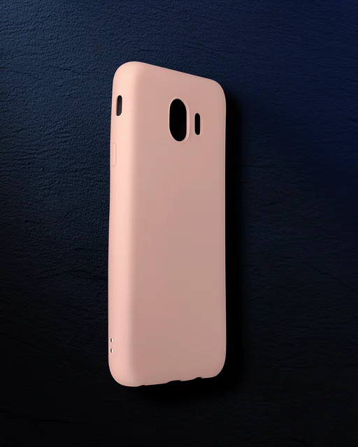 Samsung Galaxy J4 Kılıf First Silikon - Rose Gold
