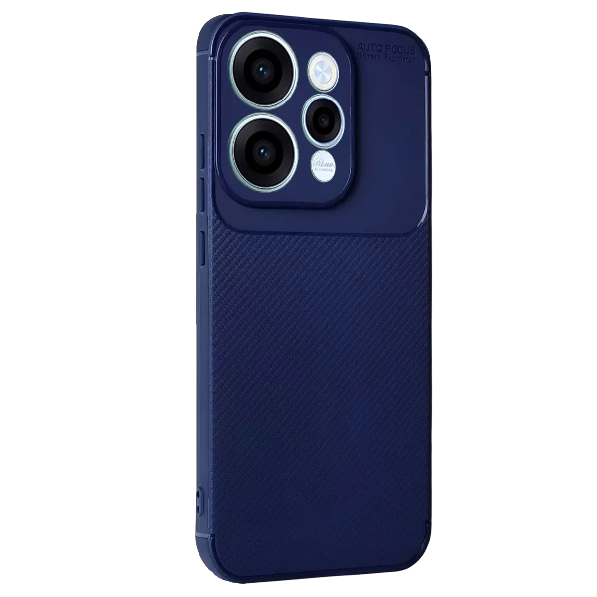 Oppo Reno 15 Auto Focus Karbon Kapak - Lacivert