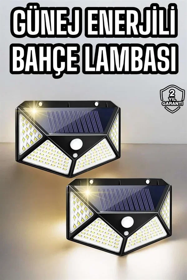 Bahçe Havuz Güneş Enerjili Solar Işıklandırma Sensörlü Bahçe Aydınlatma görsel 2