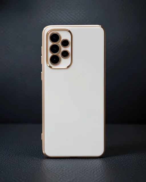 Samsung Galaxy A73 5g Kılıf Volet Silikon - Beyaz