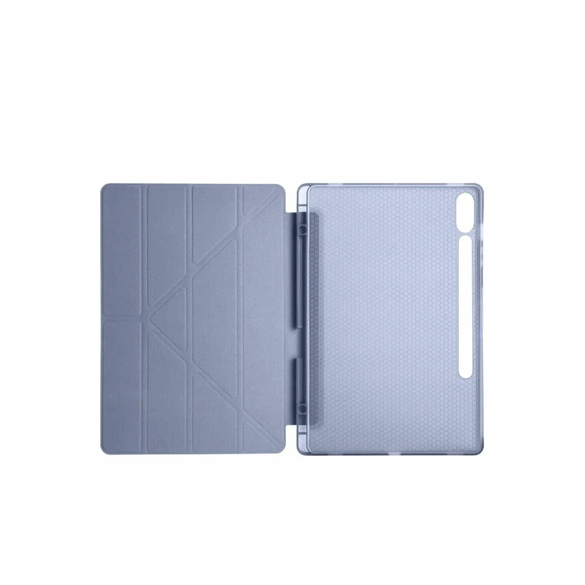 Samsung Galaxy X510 Tab S9 FE 11 Kılıf Kalemlikli Mars Tablet Kılıfı - Lavender görsel 3