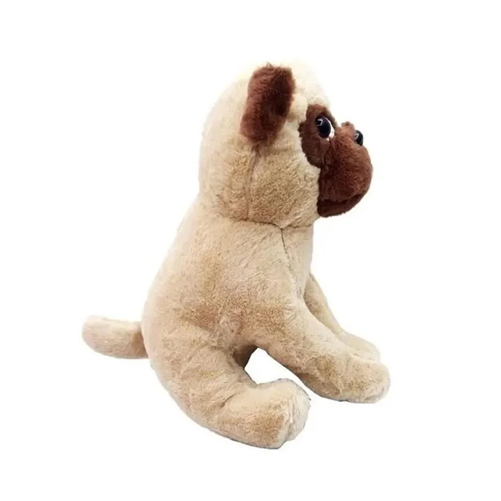 62566 Peluş Buldog Köpek 35 cm (adet fiyatıdır) görsel 2