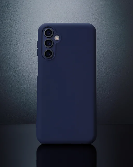 Samsung Galaxy M34 5g Kılıf Nano İçi Kadife Silikon - Lacivert