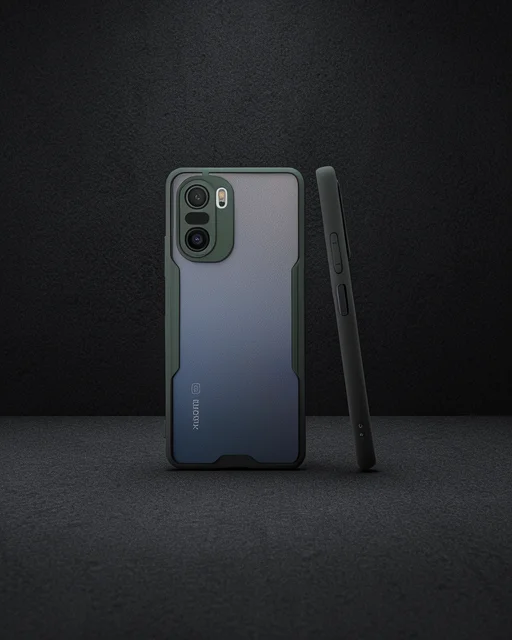 Xiaomi Poco F3 Kılıf Platin Silikon - Yeşil